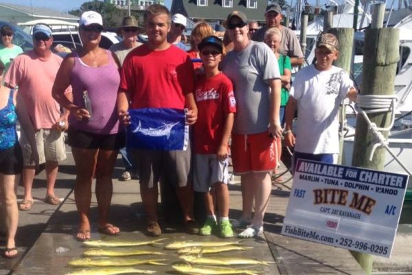 Bite Me Sportfishing Charters, Make Up Trips Every Wednesday