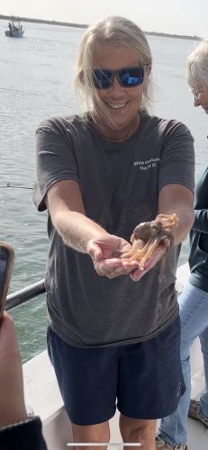 Miss Oregon Inlet II Head Boat Fishing, We caught an octopus ๐
