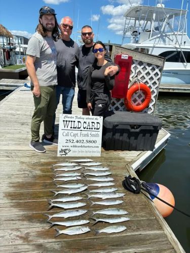 Wild Card Sportfishing Charters, Great Tasting Spanish Mackerel!