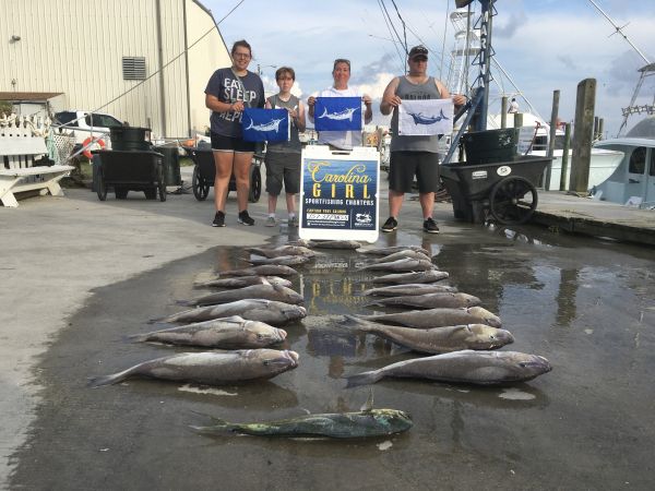 Carolina Girl Sportfishing Charters Outer Banks, Fishing is heating up ! Marlins , Tile Fish & Mahi