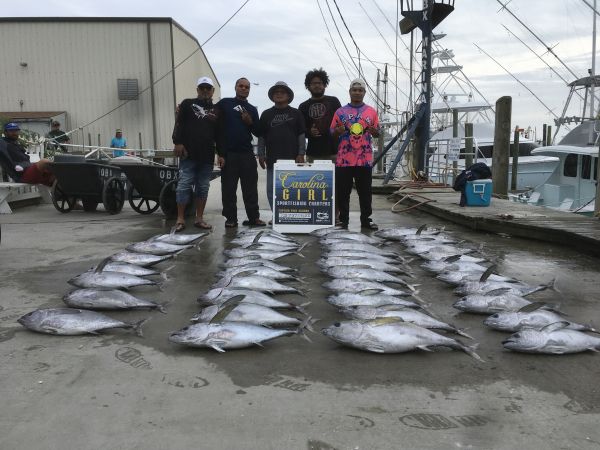 Carolina Girl Sportfishing Charters Outer Banks, 10/10/20 Great Tuna Fish We Have Tomorrow The 11th Open !