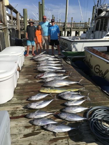 Carolina Girl Sportfishing Charters Outer Banks, Tuna Smack Down