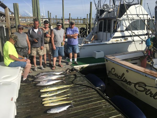 Carolina Girl Sportfishing Charters Outer Banks, Fishing Report