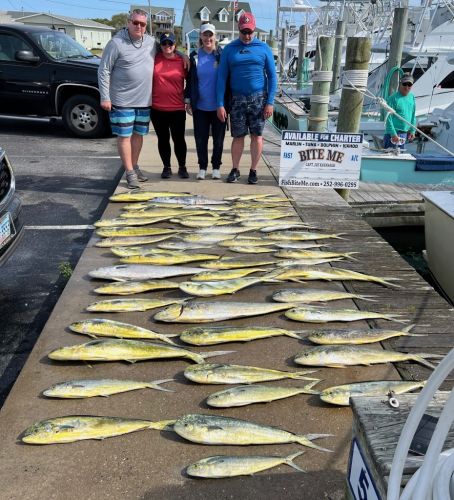 Bite Me Sportfishing Charters, Wrapped up April with another meat haul!