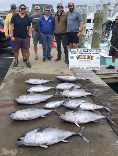 Bite Me Sportfishing Charters, Tunas