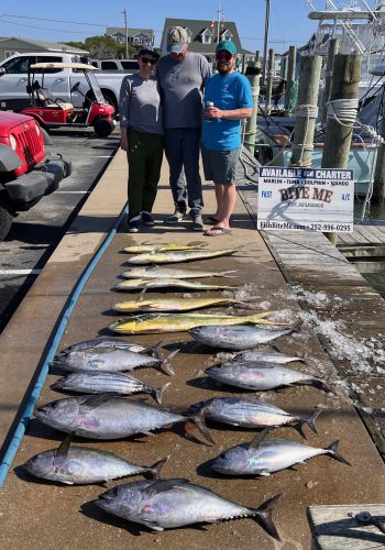 Bite Me Sportfishing Charters, Dolphin and Tuna