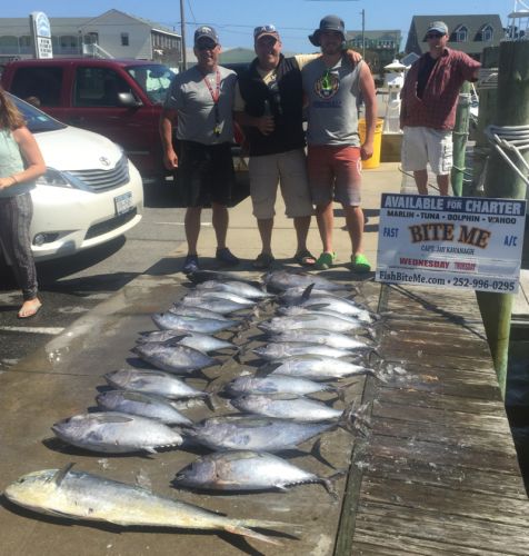 Bite Me Sportfishing Charters, Great Tuna Fishing Continues!