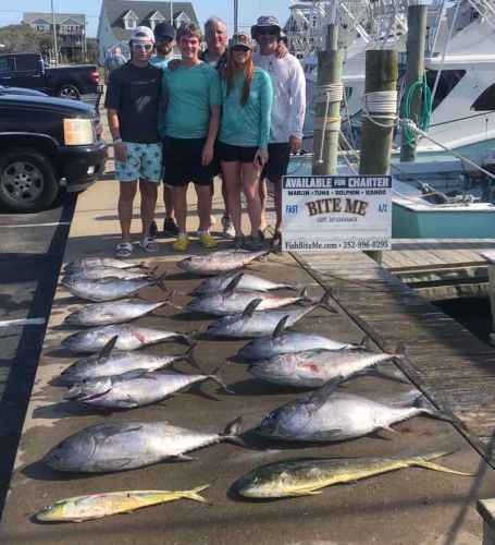 Bite Me Sportfishing Charters, Another great day with blackfin tuna and dolphin
