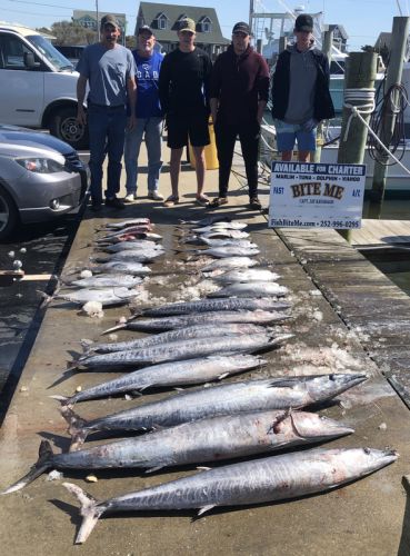 Bite Me Sportfishing Charters, In the meat for a graduation celebration! Wahoos and Tunas