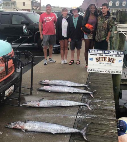 Bite Me Sportfishing Charters, Wabblyhoos on a Make Up