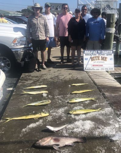 Bite Me Sportfishing Charters, Another Pretty day but slightly scrappy fishing