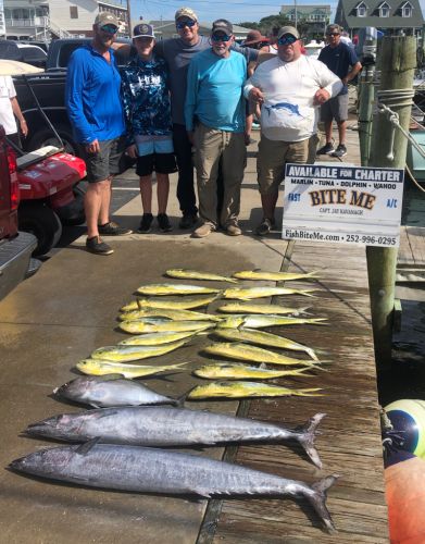 Bite Me Sportfishing Charters, Blue Marlin, Wahoo, Tuna, and dolphin