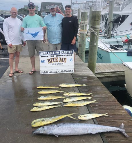 Bite Me Sportfishing Charters, Sail wahoo dolphin