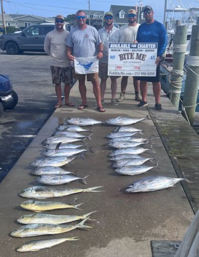 Bite Me Sportfishing Charters, Good Meat Fishing and a Sailfish
