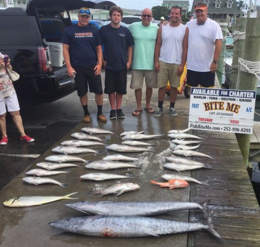 Bite Me Sportfishing Charters, Wahoo, Tiles, grouper!