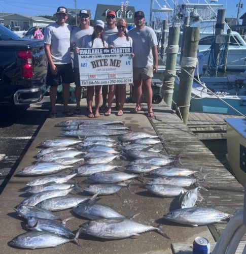 Bite Me Sportfishing Charters, Pretty Day and Good Fishing!