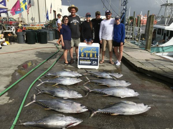Carolina Girl Sportfishing Charters Outer Banks, Still Great Tuna Action