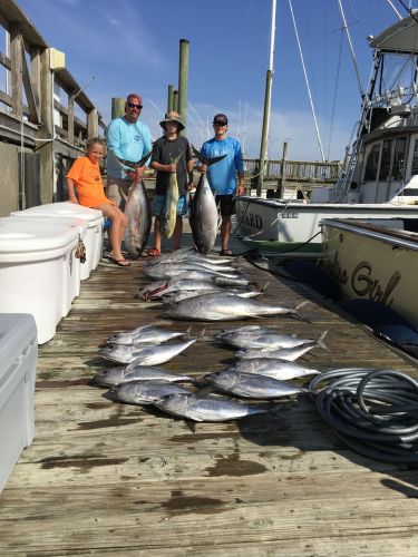 Carolina Girl Sportfishing Charters Outer Banks, Few Bluefin Still Around
