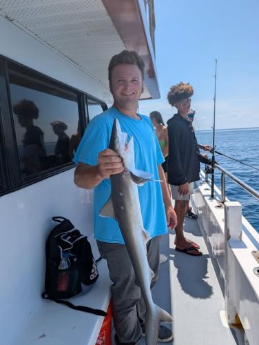 Miss Oregon Inlet II Head Boat Fishing, Shark Week