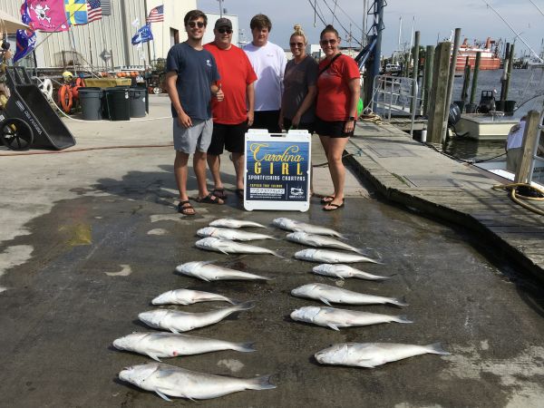 Carolina Girl Sportfishing Charters Outer Banks, Offshore Deep Drop June 30 Great Tile Fishing !Limit every Trip