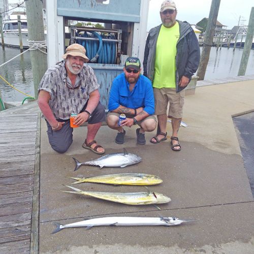 Tuna Duck Sportfishing, Weather Shortens Trip
