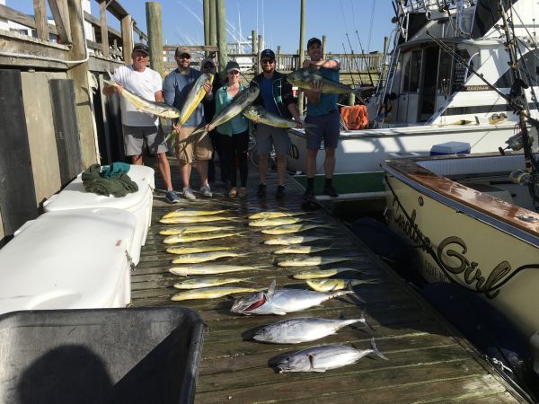 Carolina Girl Sportfishing Charters Outer Banks, Fishing Report