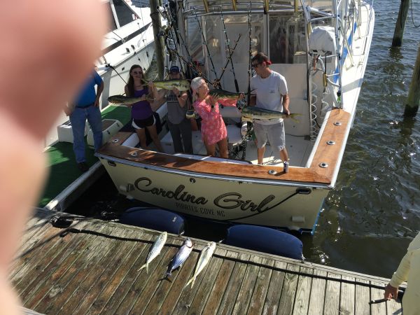 Carolina Girl Sportfishing Charters Outer Banks, Fishing Report