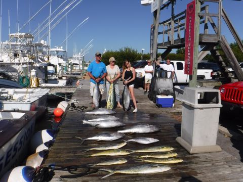 Pirate's Cove Marina, MEAT FISH SLAMS!