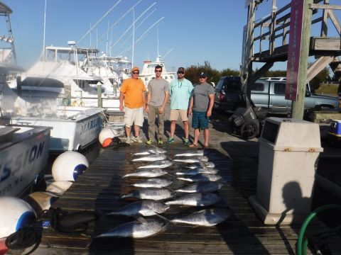 Pirate's Cove Marina, Fishing Across the Fleet