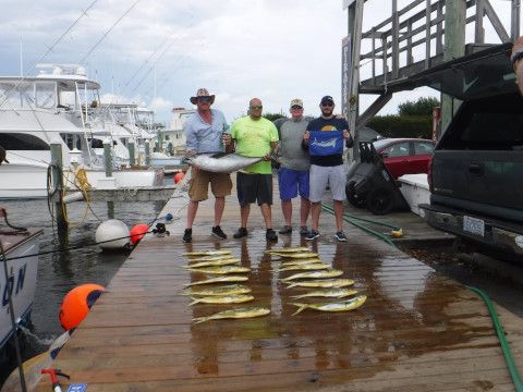 Pirate's Cove Marina, Don't let a little rain ruin your fishing...