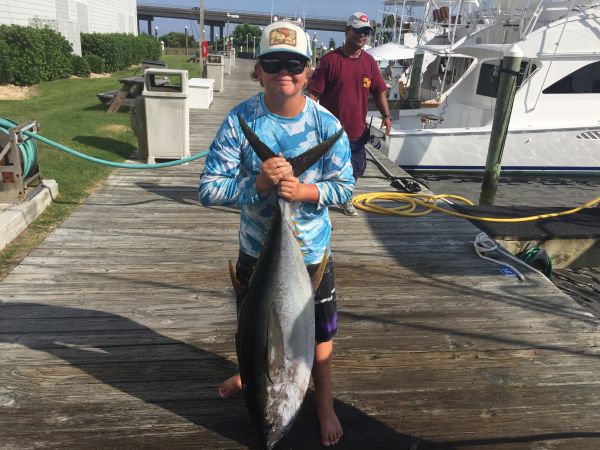 T-Time Charters, 66 lb yellowfin from last week