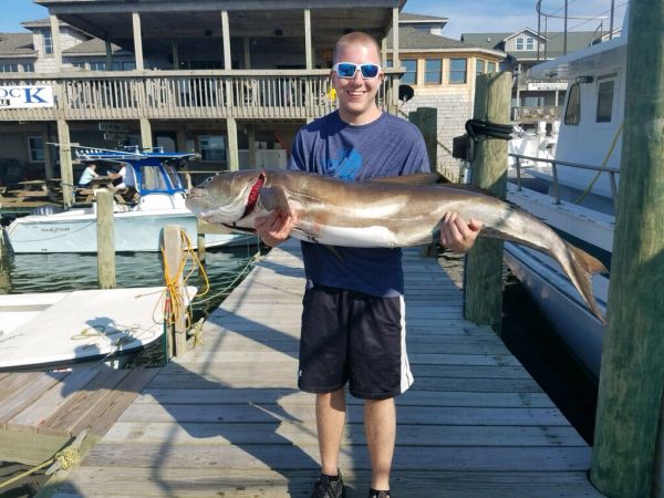 Oden's Dock, Jake Dempsey's monster cobia!
