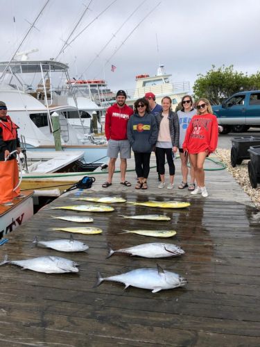 Pirate's Cove Marina, Windy Day Fishing...