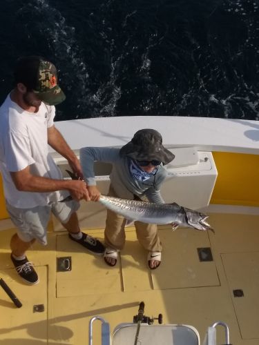 Wanchese Fishing Charters, Dad and the kid versus the world
