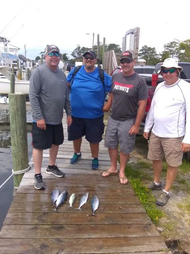 Wanchese Fishing Charters, 4 guys and a boat load of laughs