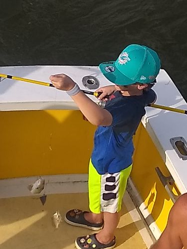 Wanchese Fishing Charters, When rough is too rough for the youngins