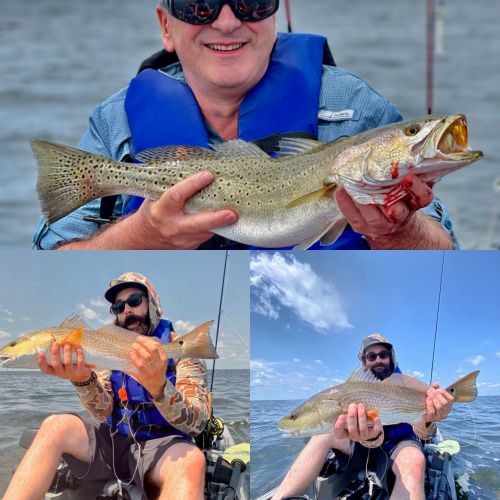 Kayak Fishing OBX fishing puppy drum adventure