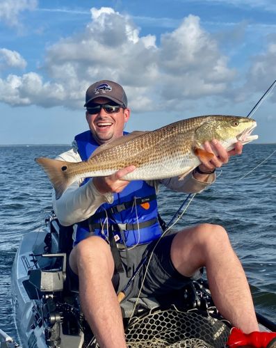 Kayak Fishing OBX fishing puppy drum adventure speckled trout flounder