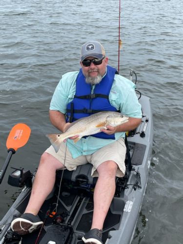 Kayak Fishing OBX fishing puppy drum adventure