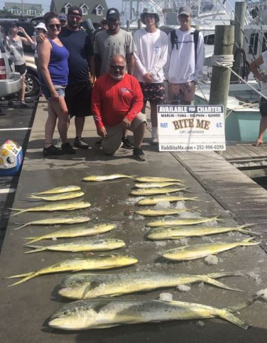 Bite Me Sportfishing Charters, Adam and friends