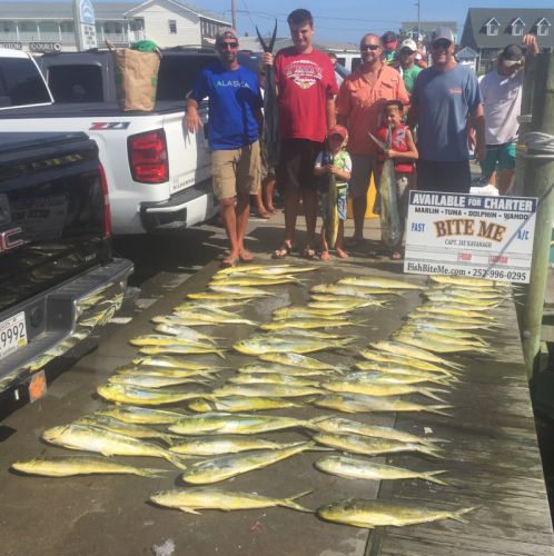 Bite Me Sportfishing Charters, Father Son Day Offshore!