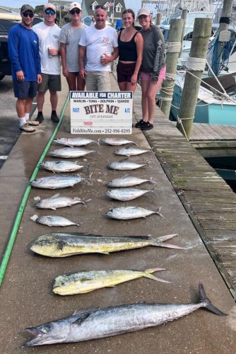 Bite Me Sportfishing Charters, John and the Kids
