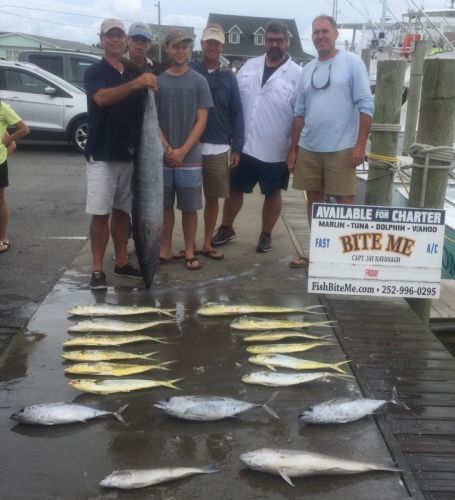 Bite Me Sportfishing Charters, Old College Buddies!