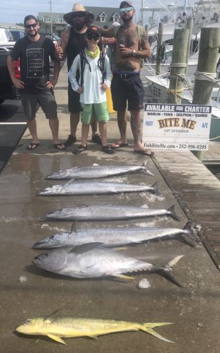 Bite Me Sportfishing Charters, Wahoos, Tuna and Dolphin!