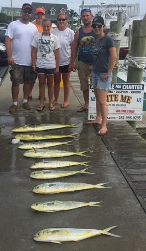 Bite Me Sportfishing Charters, Old friends and new friends on a really pretty day