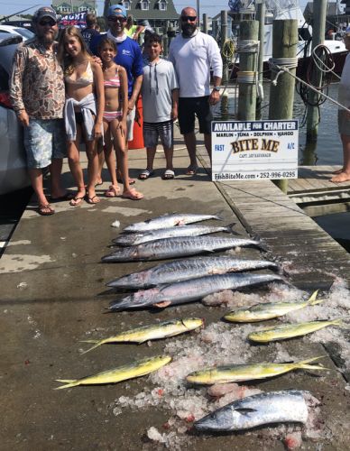 Bite Me Sportfishing Charters, Pretty Day Good Fishing!