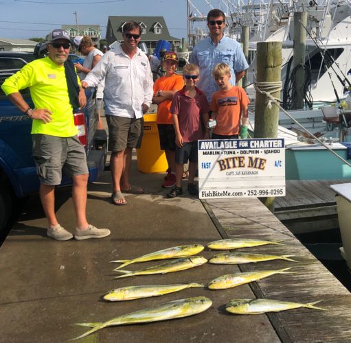 Bite Me Sportfishing Charters, Don and Grandsons