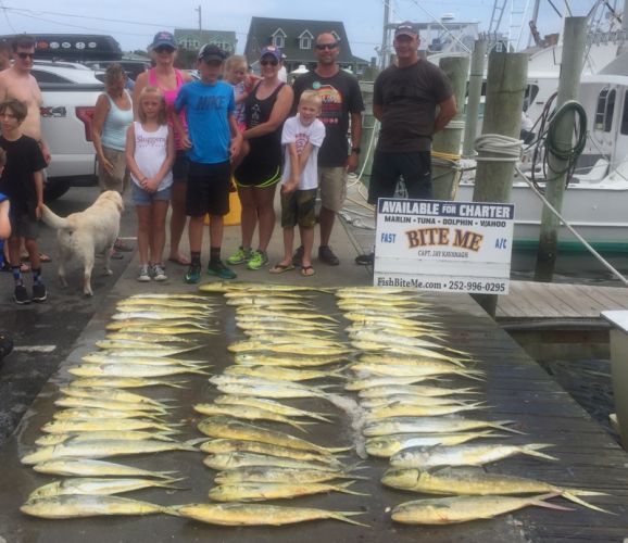 Bite Me Sportfishing Charters, Friends from Kentucky