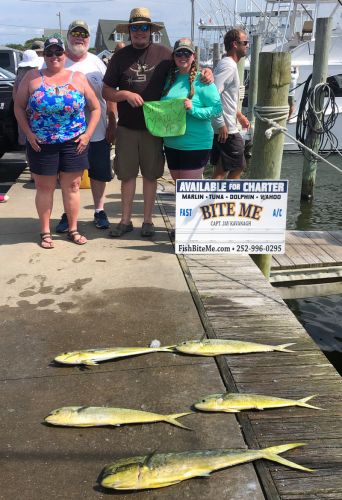 Bite Me Sportfishing Charters, She Said Yes!