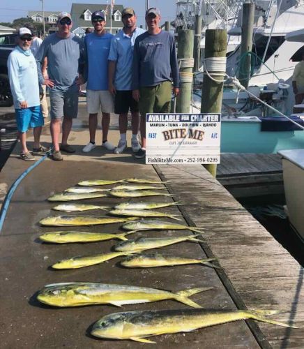 Bite Me Sportfishing Charters, looking for a big bite